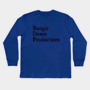 Boogie Down Productions - Classic 80s Hip Hop Kids Long Sleeve T-Shirt